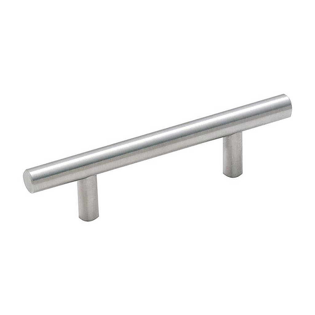 Amerock - BP19010CSG9 - Contemporary Bar Cabinet Pull 3 In. Sterling Nickel Silver 1 Pack