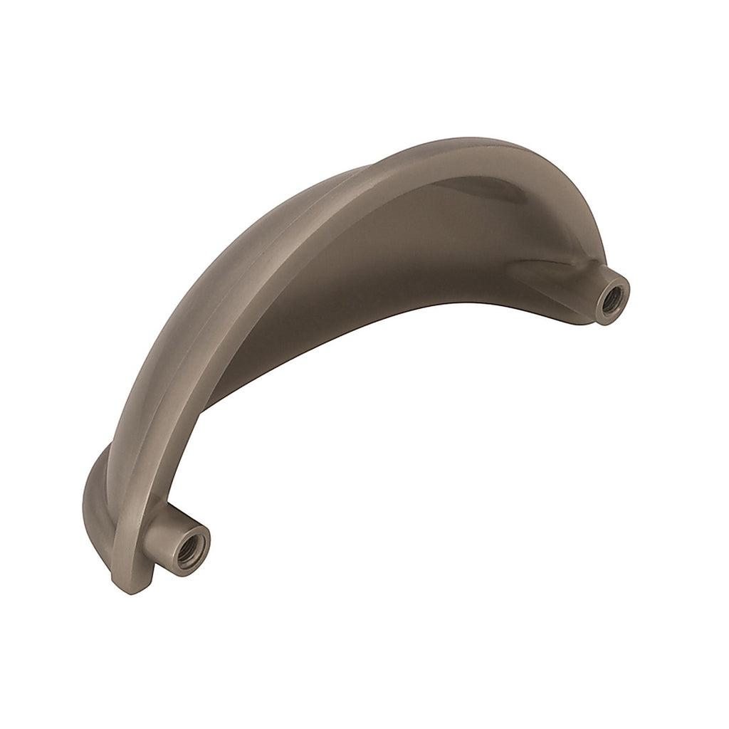 Amerock - 5PK53010G10 - Cup Pull Traditional Cup Cabinet Cup Pull 3 In. Satin Nickel Silver 5 Pack
