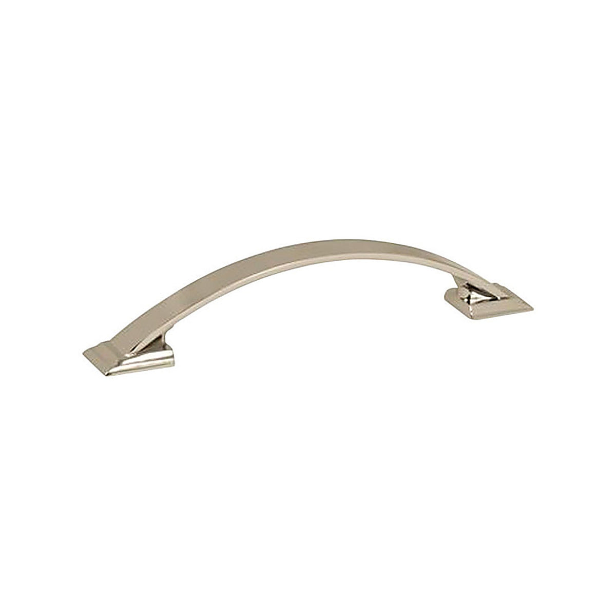 Amerock - 2000696 - Candler Transitional Arch Cabinet Pull 3-3/4 In. Polished Nickel Silver 1 Pack