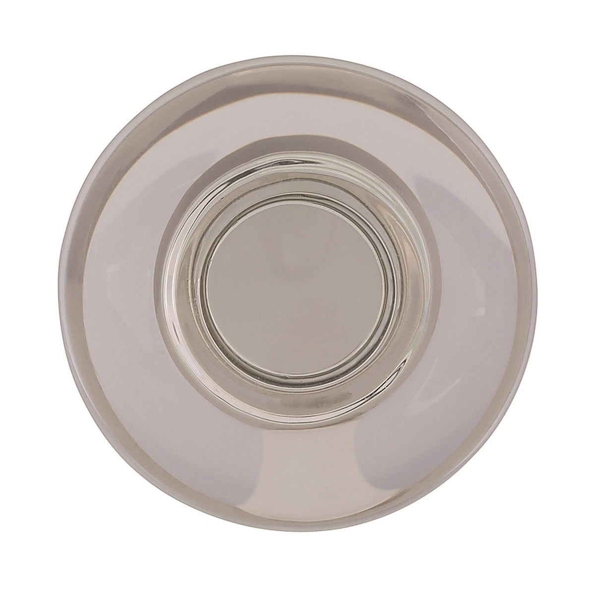 Amerock - BP36652CPN - Glacio Round Cabinet Knob 1-3/4 In. D 1 In. Clear/Polished Nickel 1 Pack