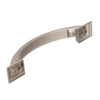 Amerock - BP29355G10 - Candler Transitional Arch Cabinet Pull 3-3/4 In. Satin Nickel Silver 1 Pack