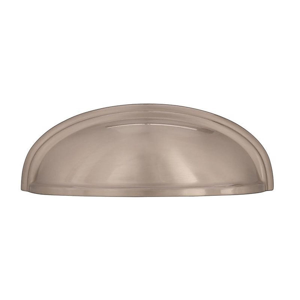 Amerock - BP36640G10 - Traditional Cup Cabinet Cup Pull 3 In. Satin Nickel Silver 1 Pack