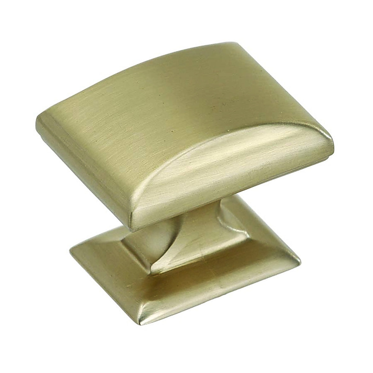 Amerock - BP29340BBZ - Candler Square Cabinet Knob 1-1/8 In. Golden Champagne 1 Pack