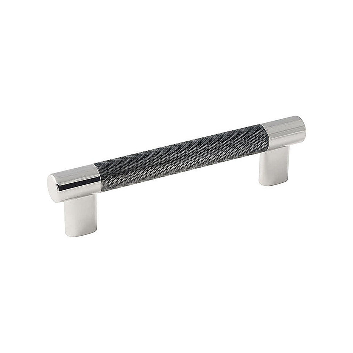 Amerock - BP36558PNGM - Esquire Collection Contemporary Bar Cabinet Pull 5-1/16 In. Polished Nickel Gray 1 Pack