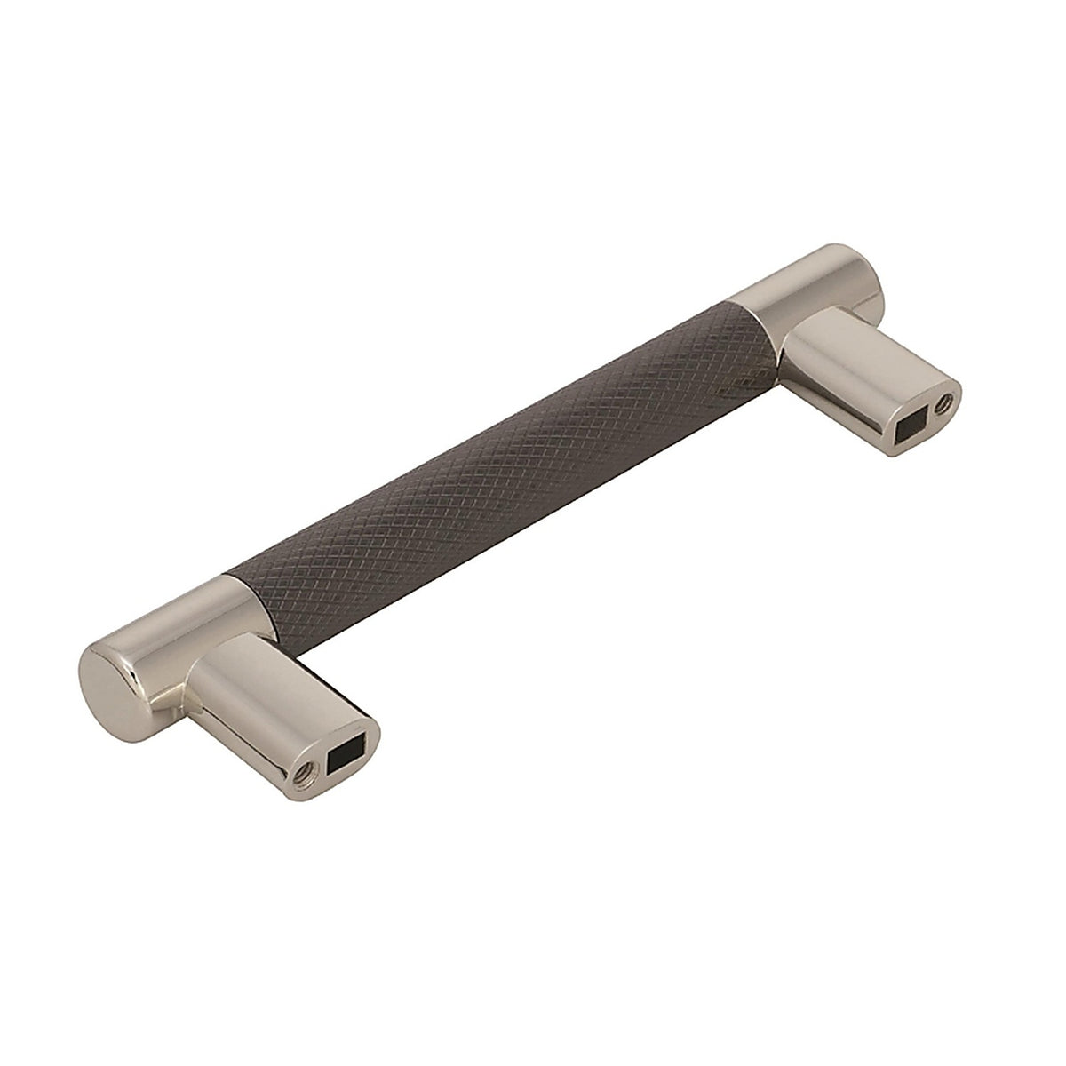 Amerock - BP36558PNGM - Esquire Collection Contemporary Bar Cabinet Pull 5-1/16 In. Polished Nickel Gray 1 Pack