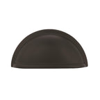 Amerock - BP53010FB - Cup Pull Collection Traditional Cup Cabinet Cup Pull 3 In. Matte Black Black 1 Pack