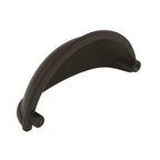 Amerock - BP53010FB - Cup Pull Collection Traditional Cup Cabinet Cup Pull 3 In. Matte Black Black 1 Pack