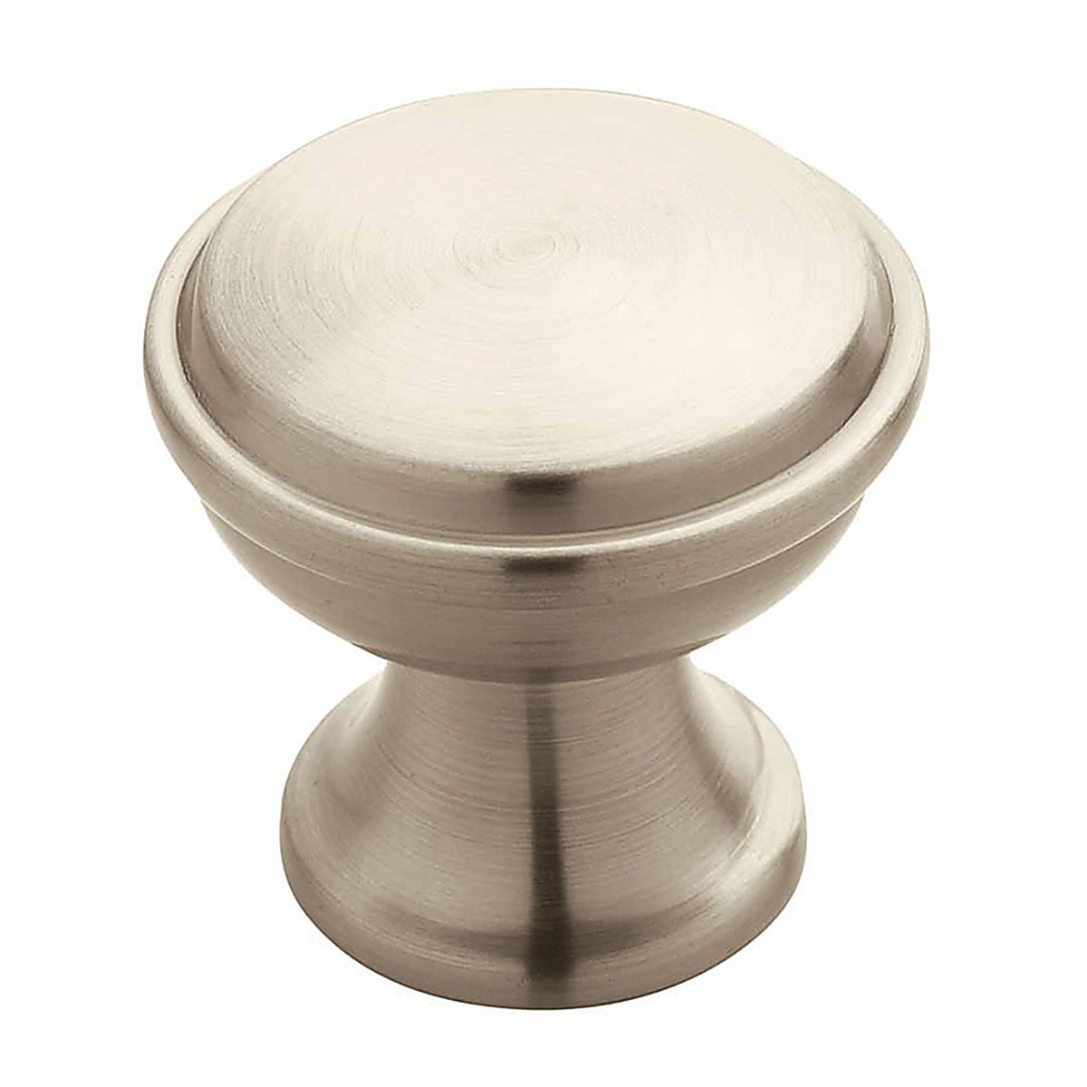 Amerock - BP53718G10 - Westerly Round Cabinet Knob 1-3/16 In. D 1-3/16 In. Satin Nickel 1 Pack
