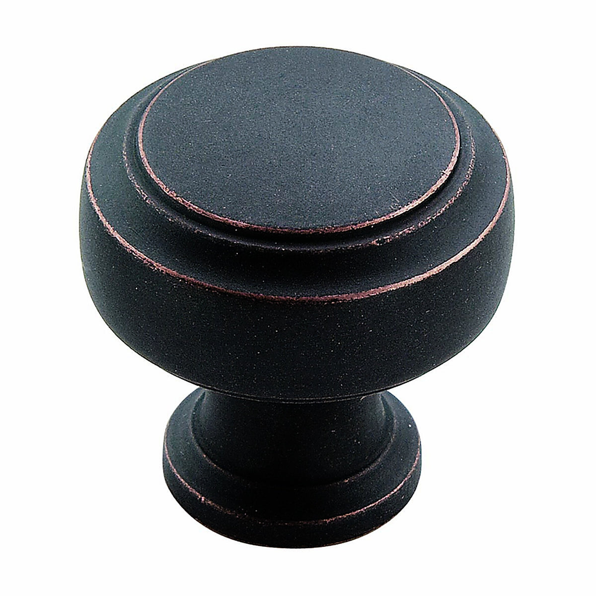 Amerock - BP55312DOB - Highland Ridge Collection Round Cabinet Knob 1-3/16 In. D 1-1/4 In. Dark Oiled Bronze 1 Pack