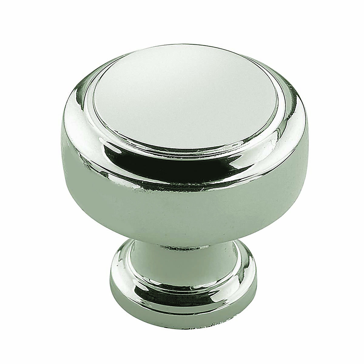 Amerock - BP55312PN - Highland Ridge Collection Round Cabinet Knob 1-3/16 In. D 1-1/4 In. Polished Nickel 1 Pack