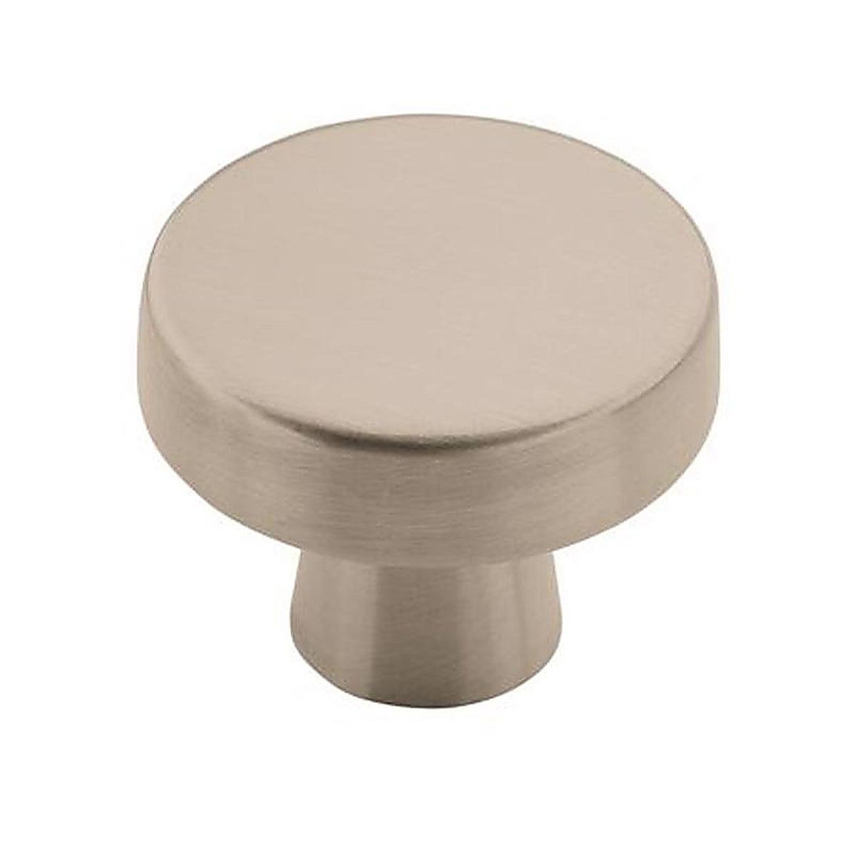 Amerock - BP55270G10 - Blackrock Collection Round Cabinet Knob 1-5/16 In. D 1-1/8 In. Satin Nickel 1 Pack