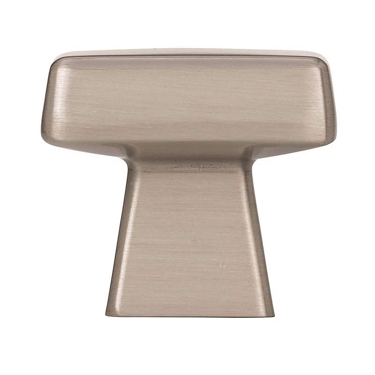 Amerock - BP55271G10 - Blackrock Collection Square Cabinet Knob 1 In. Satin Nickel 1 Pack