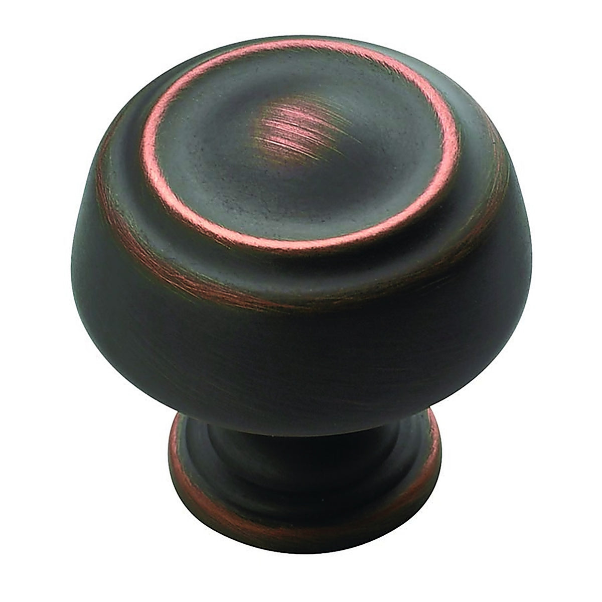 Amerock - BP53700ORB - Kane & Crosley Collection Round Cabinet Knob 1-1/4 In. D 1-1/4 In. Oil Rubbed Bronze 1 Pack