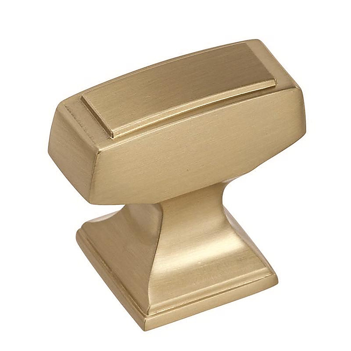 Amerock - BP53029BBZ - Mulholland Collection Rectangle Cabinet Knob 1.188 In. 1 Pack