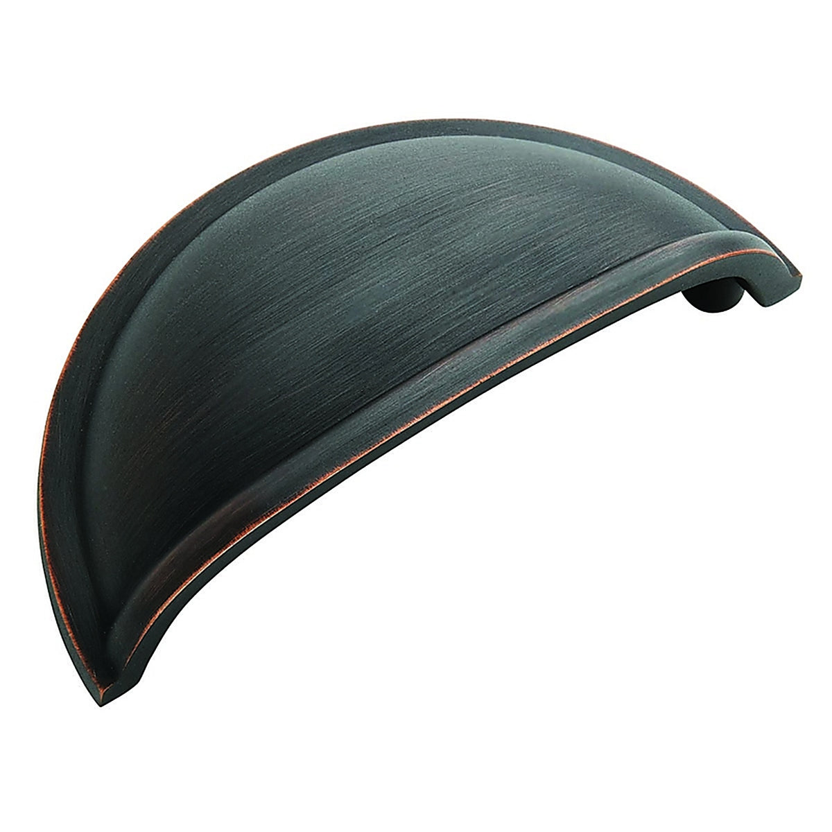 Amerock - BP53010ORB - Cup Pull Collection Traditional Cup Cabinet Cup Pull 3 In. Oil Rubbed Bronze Brown 1 Pack