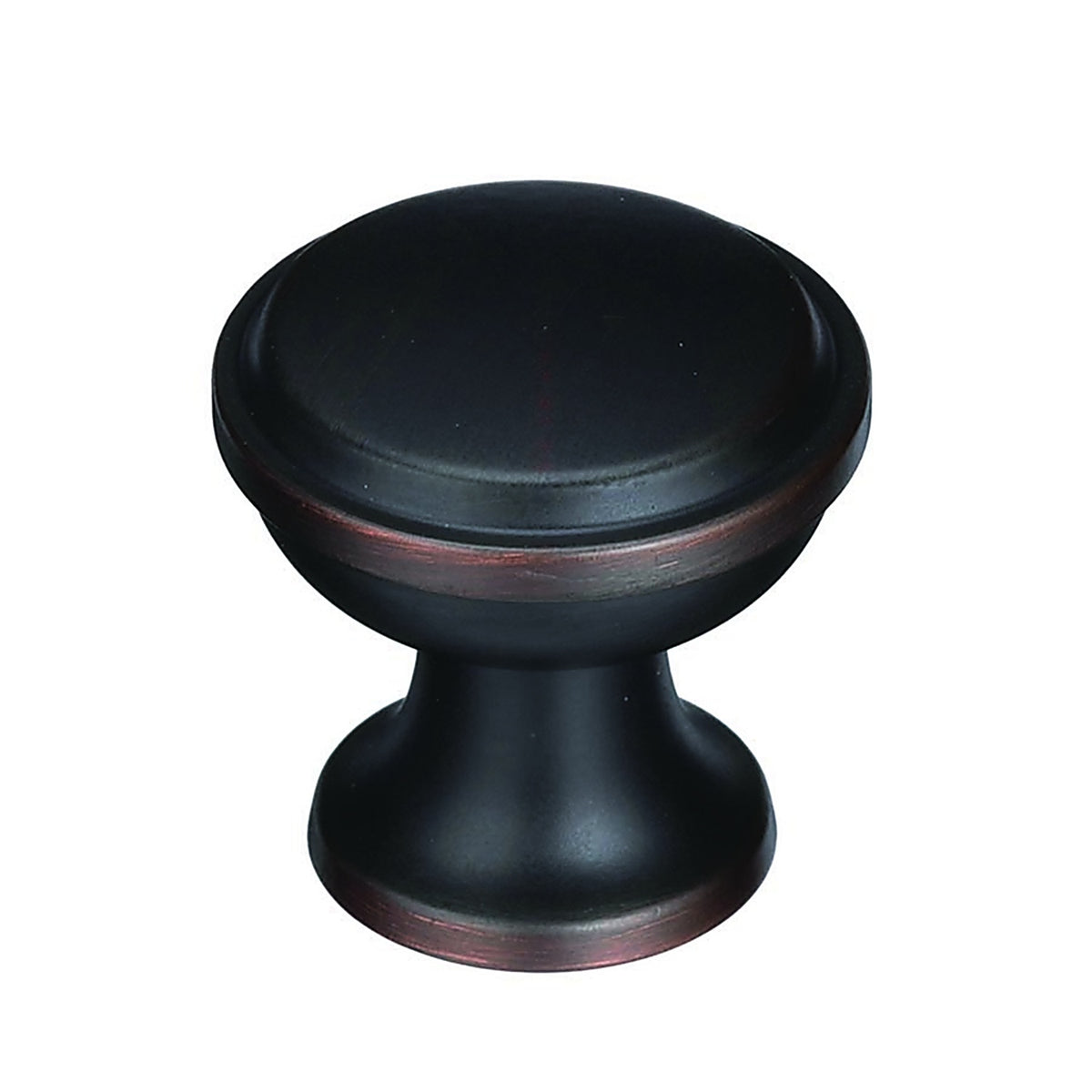 Amerock - BP53718ORB - Westerly Collection Round Cabinet Knob 1-3/16 In. D 1-3/16 In. Oil Rubbed Bronze 1 Pack