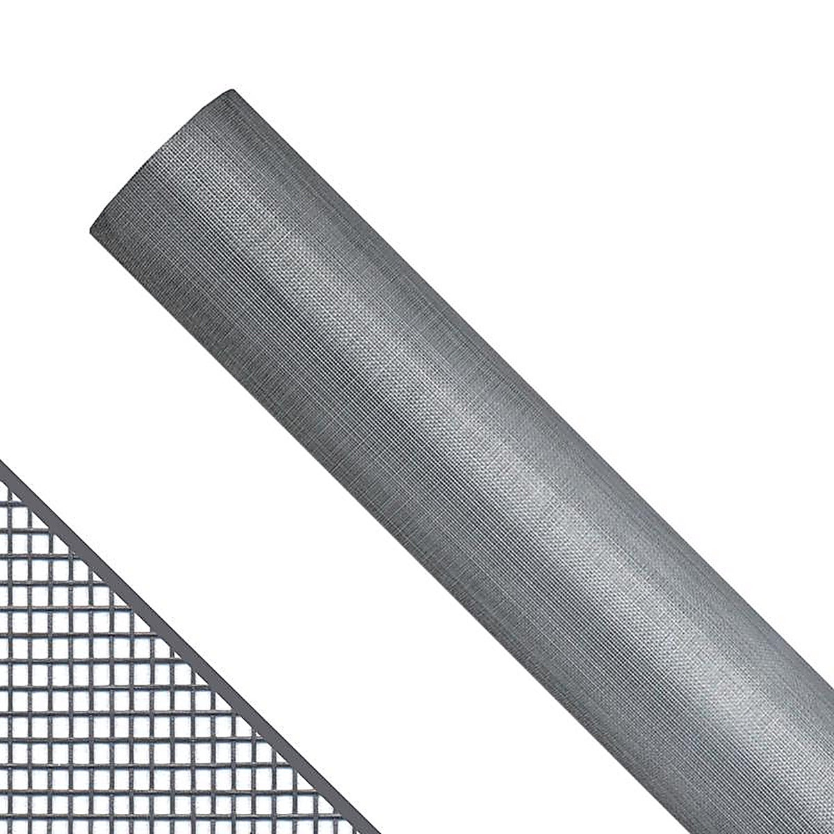 Saint-Gobain - FCS8768-M - Adfors 24 In. W X 100 Ft. L Gray Fiberglass Insect Screen Cloth