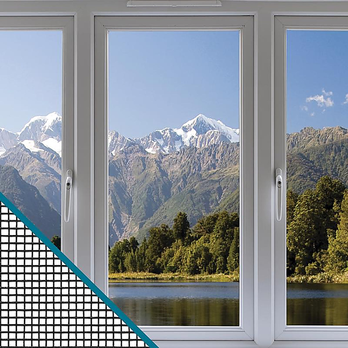 Saint-Gobain - FCS10396-M - Adfors Clear Advantage 36 In. W X 84 In. L Charcoal Fiberglass Insect Screen Cloth