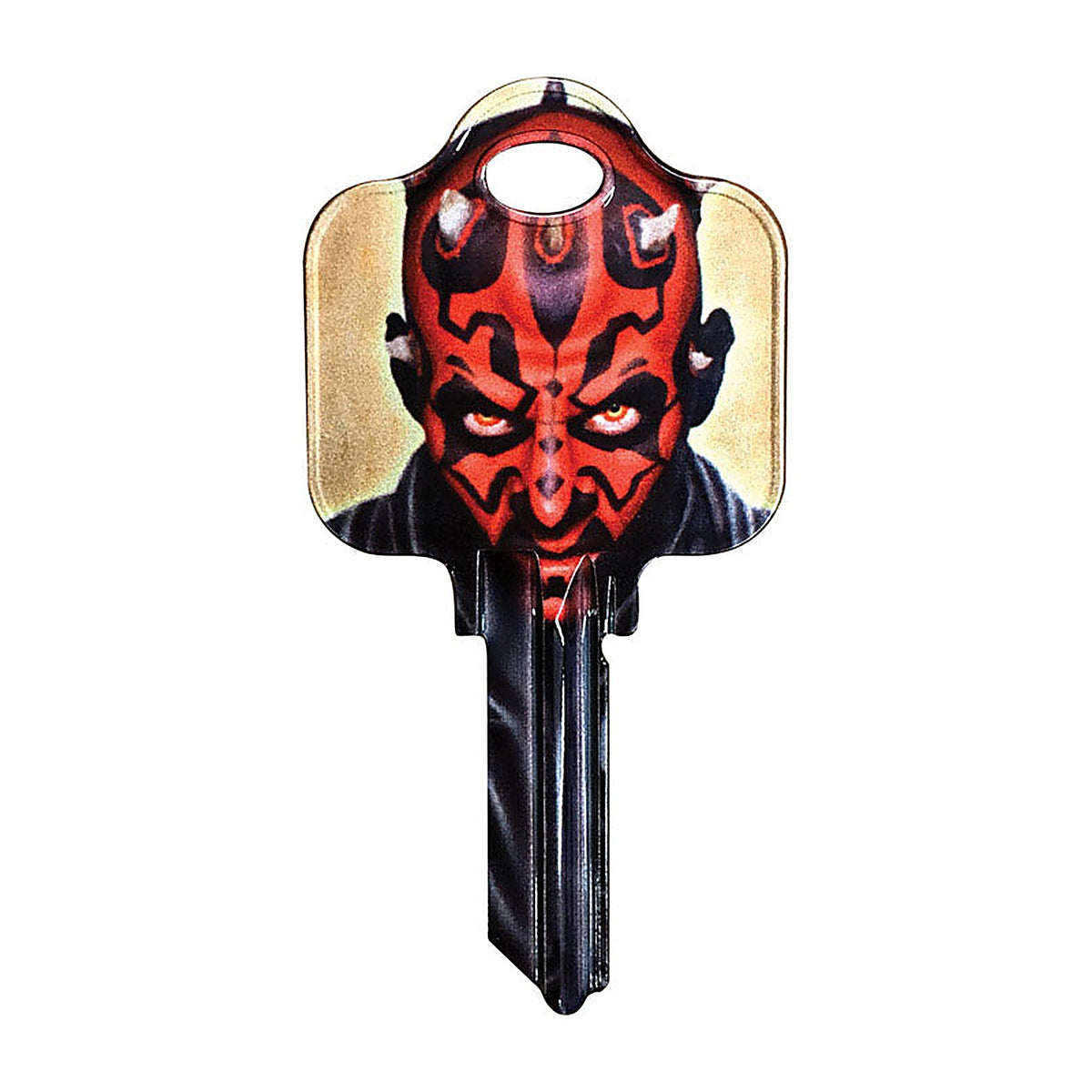 Hillman 94867 Star Wars Darth Maul House/Padlock Universal Key Blank Single sided