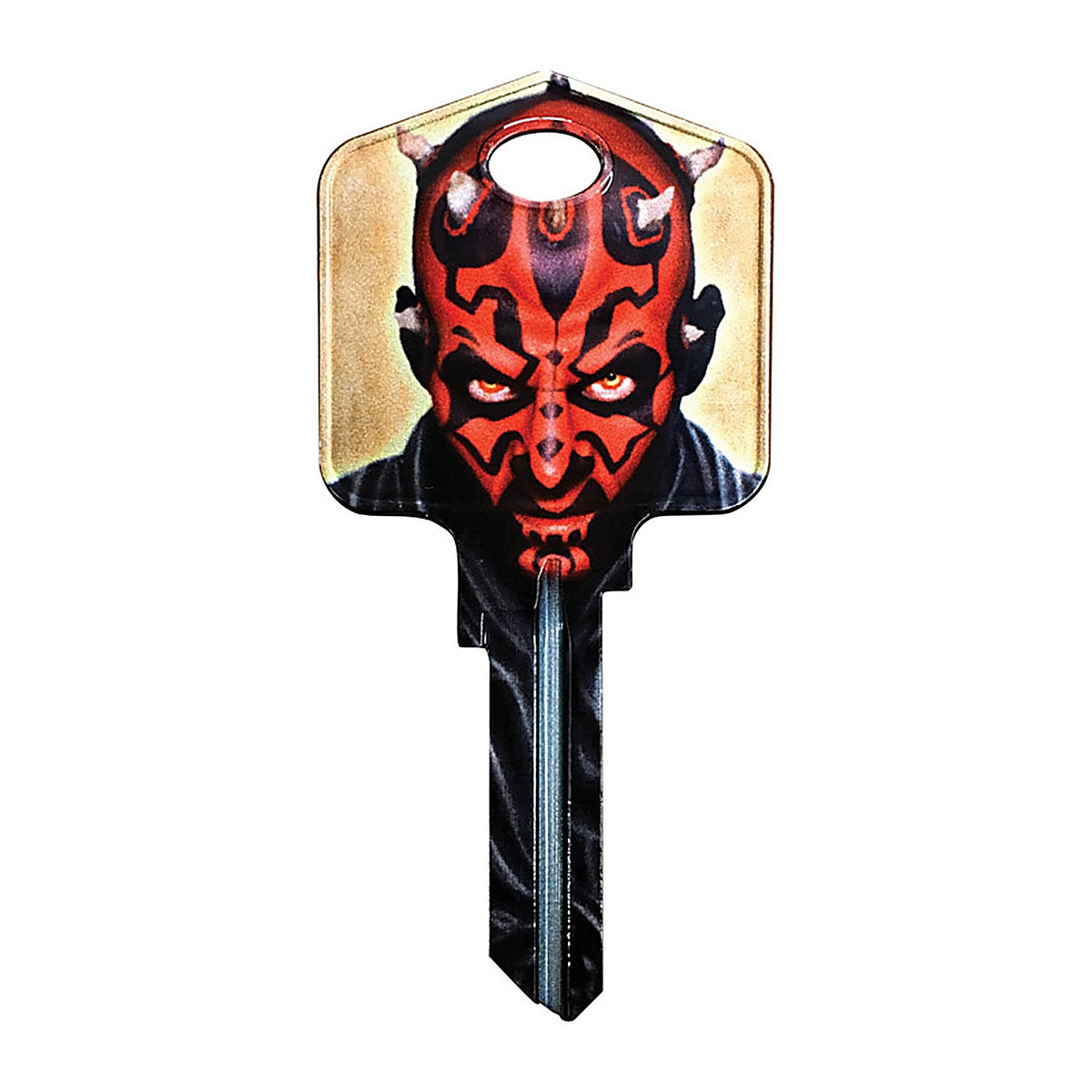 Hillman 94866 Star Wars Darth Maul House/Padlock Universal Key Blank Single sided