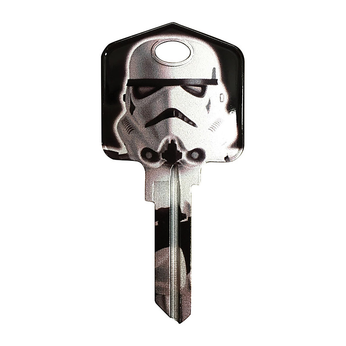 Hillman 94864 Star Wars Stormtrooper House/Padlock Universal Key Blank Single sided