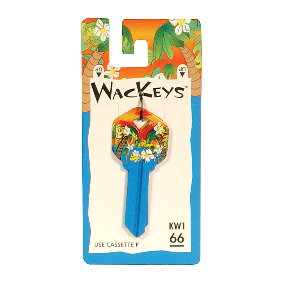 Hillman 89052 Wackey Tropical House/Office Universal Key Blank Single sided
