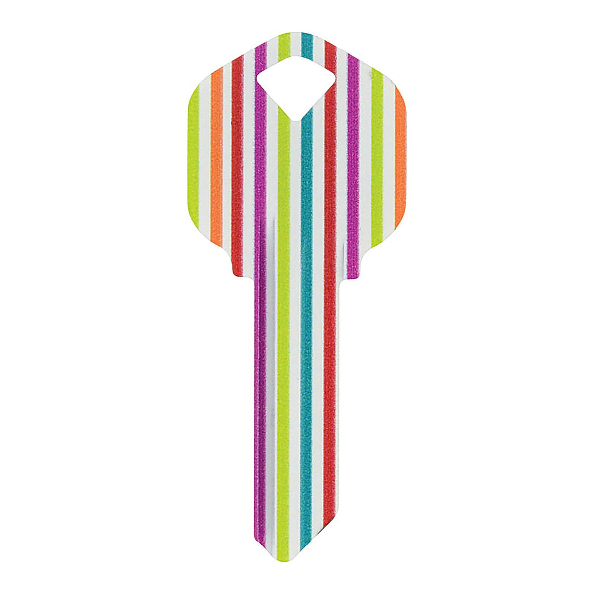 Hillman 89026 Wackey Stripes House/Office Universal Key Blank Single sided