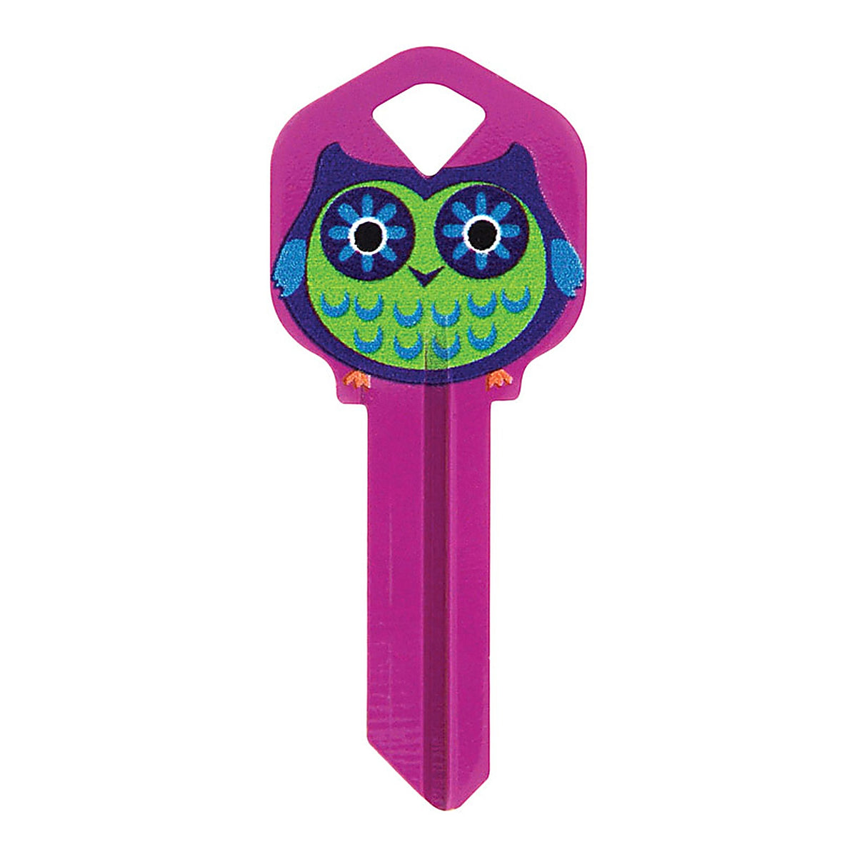 Hillman 89023 Wackey Owl House/Office Universal Key Blank Single sided
