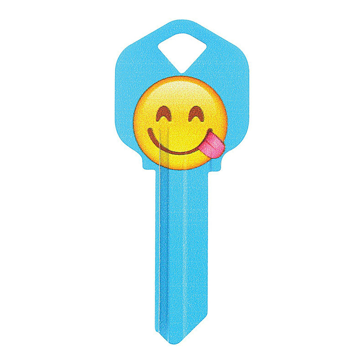 Hillman 88996 Wackey Emoji House/Office Universal Key Blank Single sided