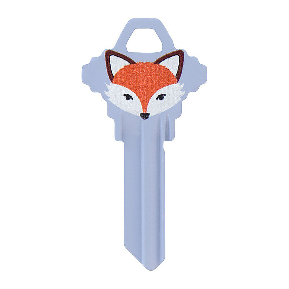 Hillman 88979 Wackey Fox House/Office Universal Key Blank Single sided
