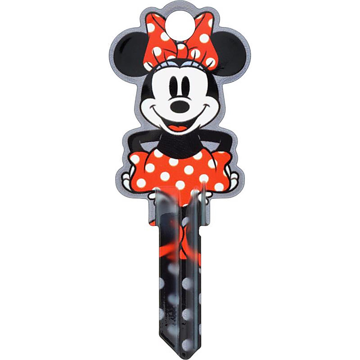 Hillman 88796 Disney Minnie Mouse House/Padlock Universal Key Blank Double sided