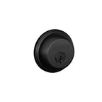 Schlage - B60 G 622 - Matte Black Metal Single Cylinder Deadbolt