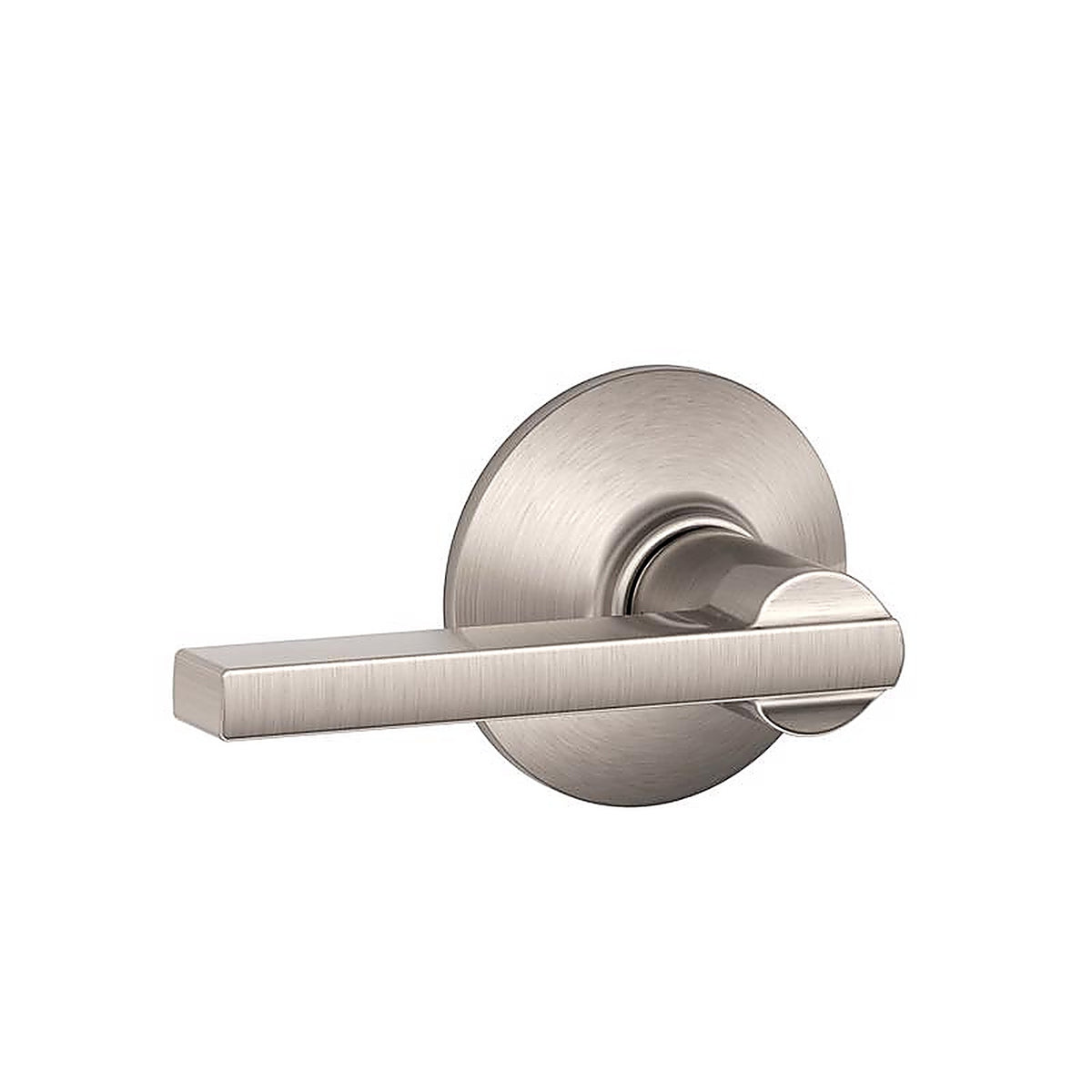 Schlage F10VLAT619 Latitude Satin Nickel Passage Lever Right or Left Handed