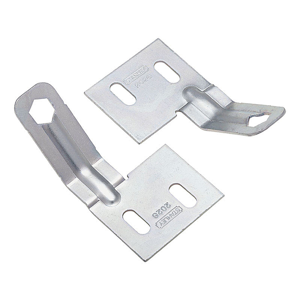 National Hardware - N344-895 - Zinc-Plated Steel Bi-Fold Door Aligner 2 Pack
