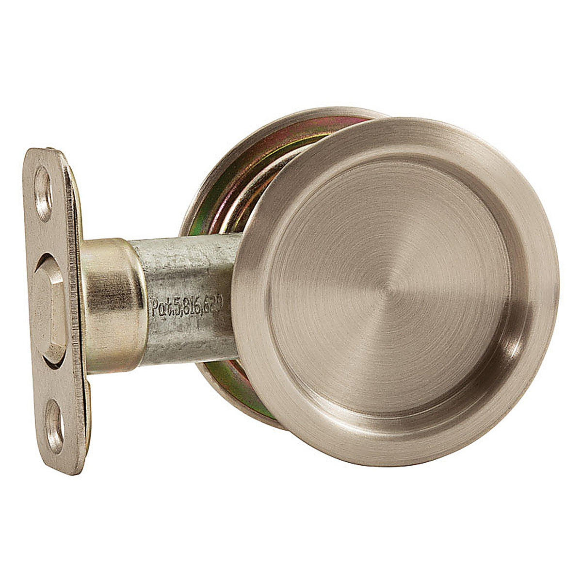 National Hardware N350-322 Satin Nickel Steel Pocket Door Pull 1 pk