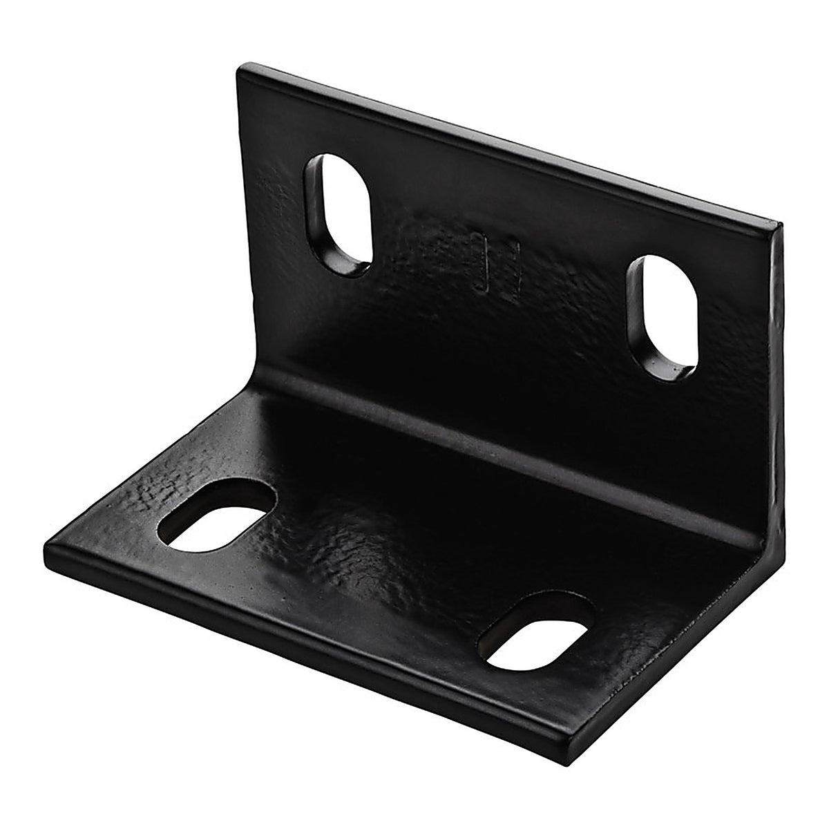 National Hardware N351-492 3 in. H x 4.6 in. W x 0.25 in. D Black Structural Steel Inside/Outside Wide Corner Brace