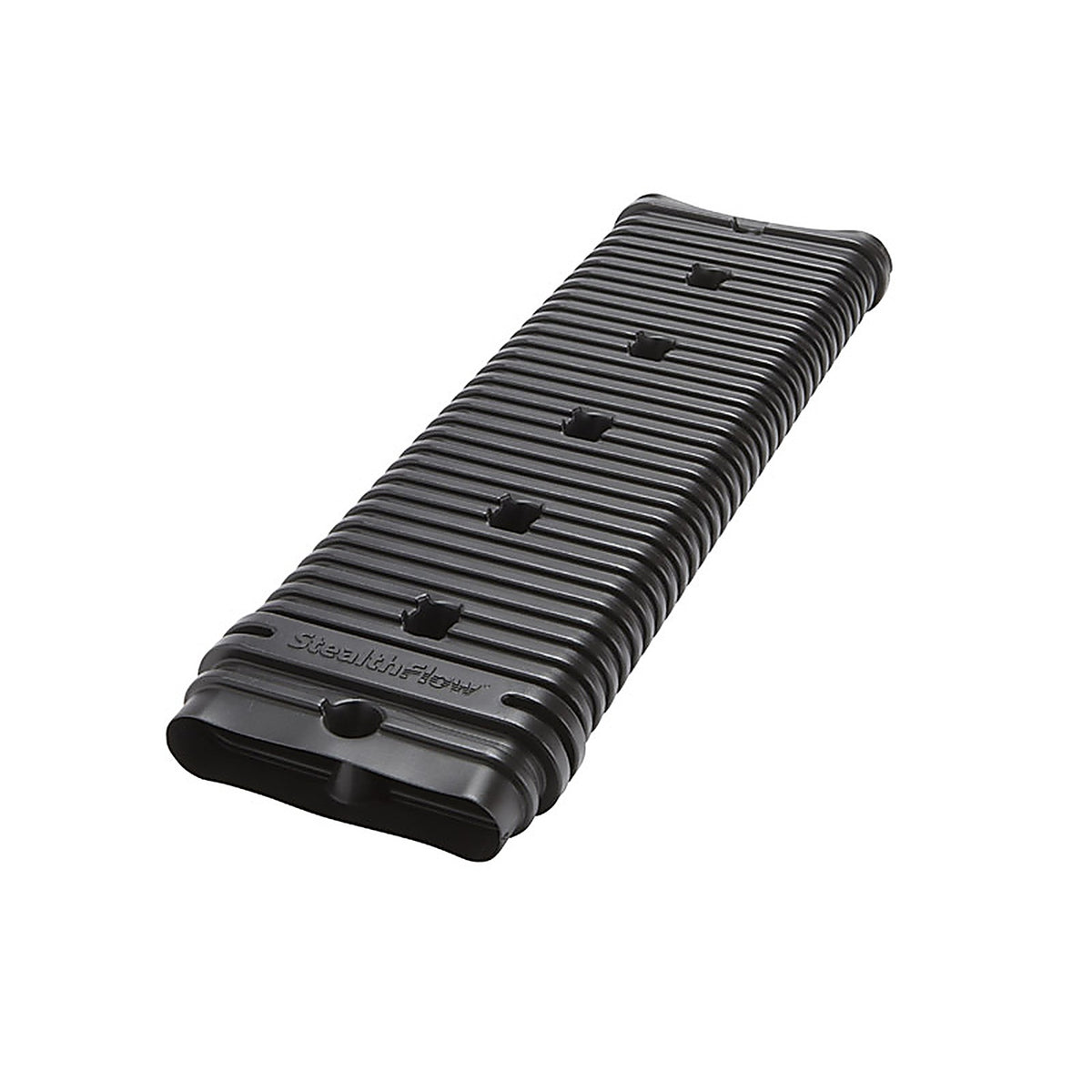 Amerimax 4621 StealthFlow 2.25 in. H X 7.25 in. W X 24 in. L Black Vinyl Downspout Extension