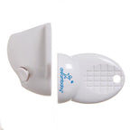 Dreambaby L856A White Plastic Adhesive Magnetic Cabinet Locks 2 pk