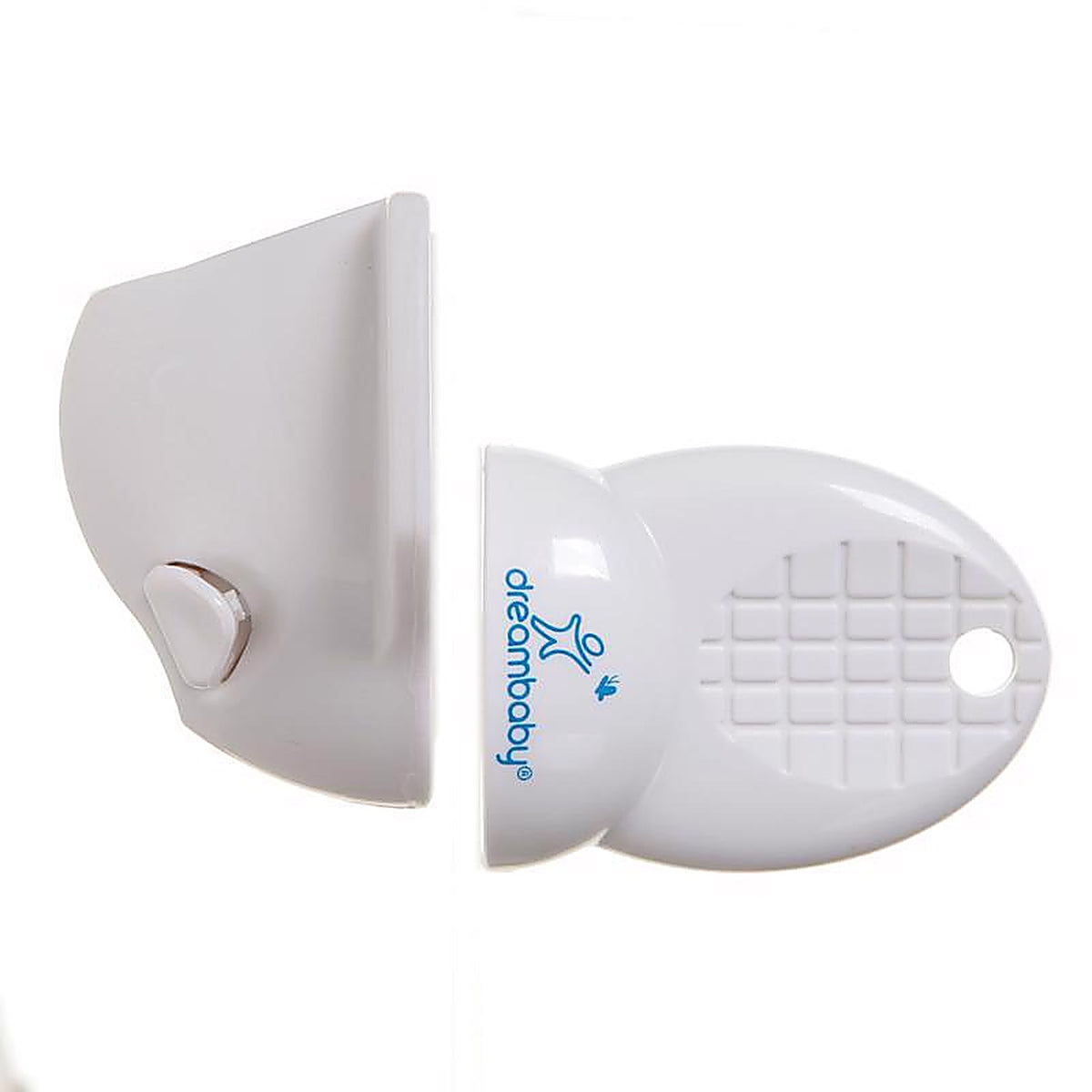 Dreambaby L856A White Plastic Adhesive Magnetic Cabinet Locks 2 pk