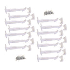 Dreambaby L1412 White Plastic Safety Latch 14 pk