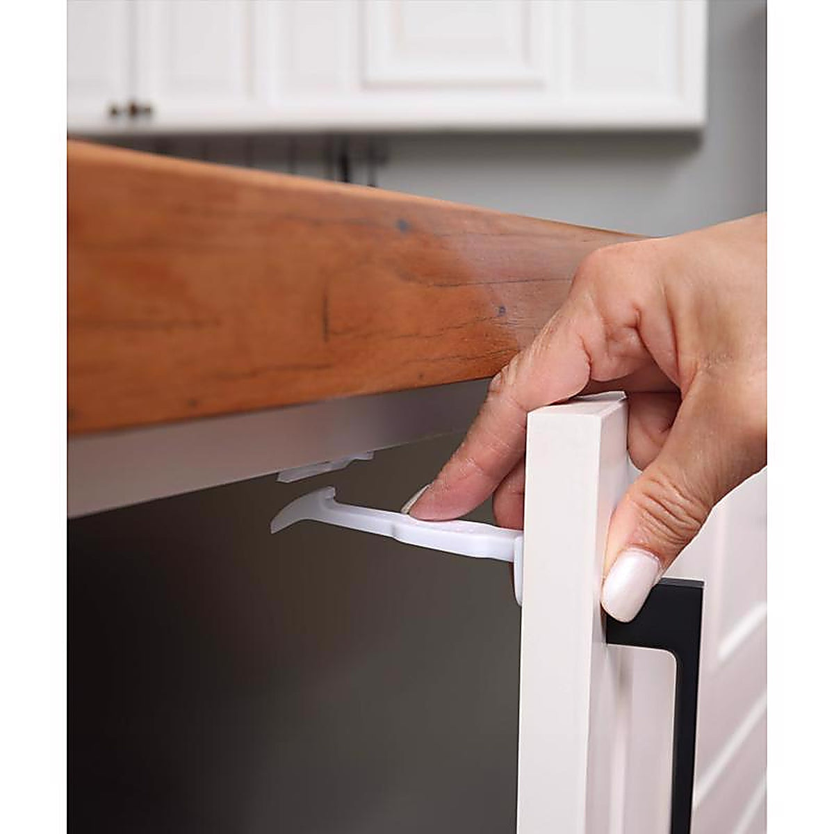 Dreambaby L1412 White Plastic Safety Latch 14 pk