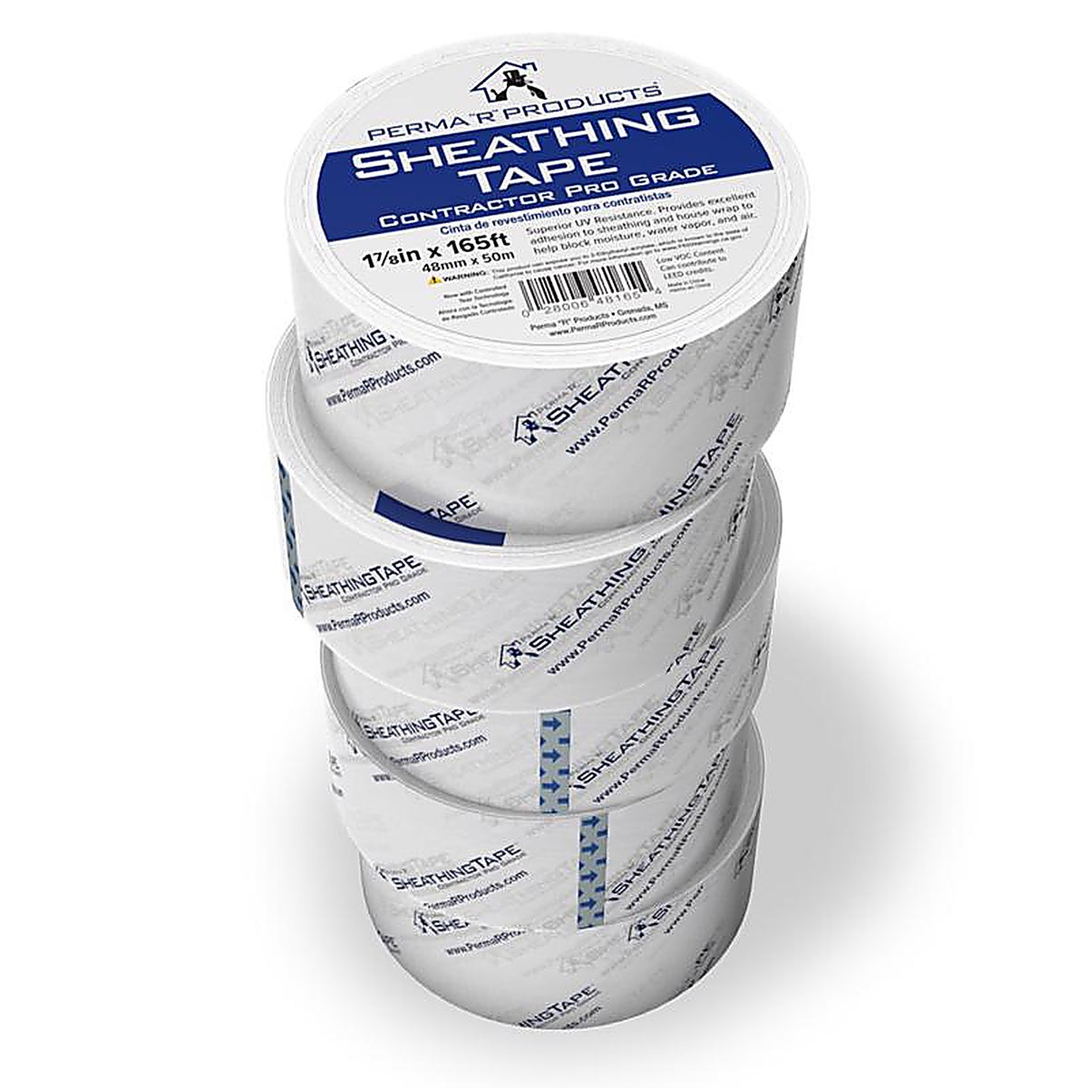 Perma R Products - 48165 - 1.87 In. W X 165 Ft. L High Performance Housewrap Seam Tape 3 MM