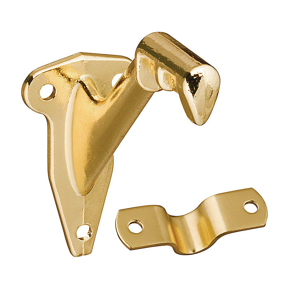 National Hardware N830-131 Gold Zinc Handrail Bracket