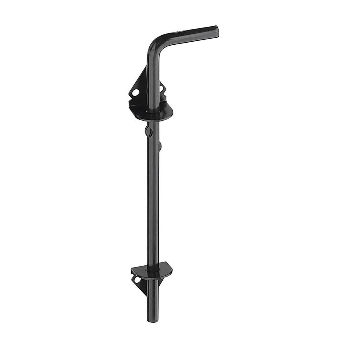 National Hardware N165-902 12 in. L Black Steel Cane Bolt 1/Pack