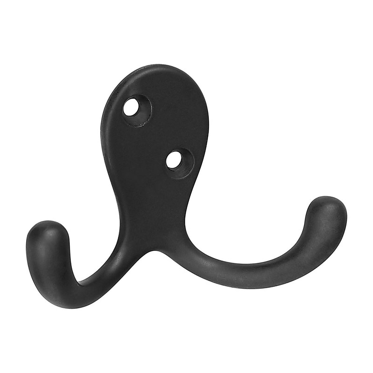 National Hardware N830-153 Oil Rubbed Bronze Black Zinc 3 in. L Double Hook 35 lb 1 pk
