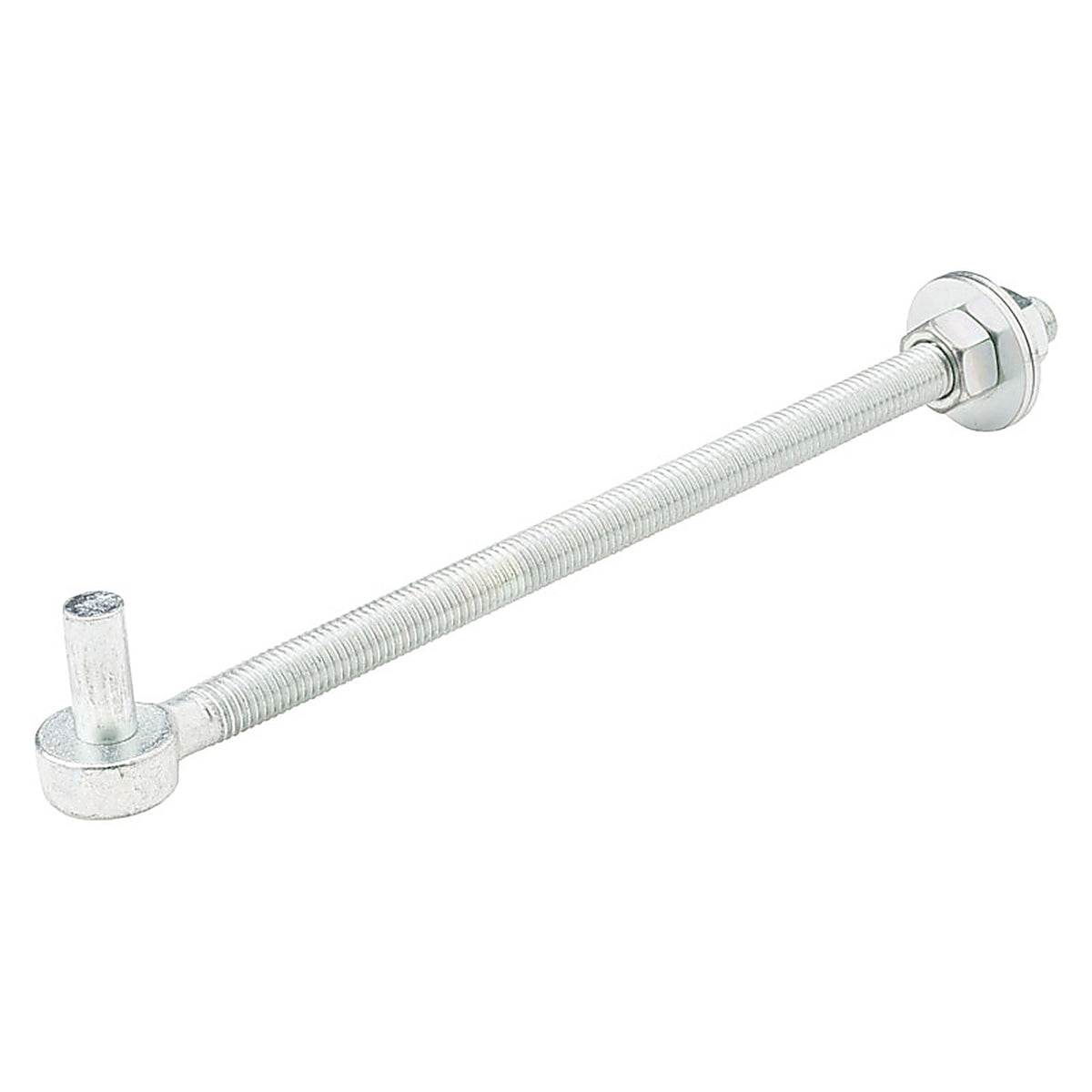 National Hardware N130-583 12 in. L Zinc-Plated Silver Steel Bolt Hook 1 pk