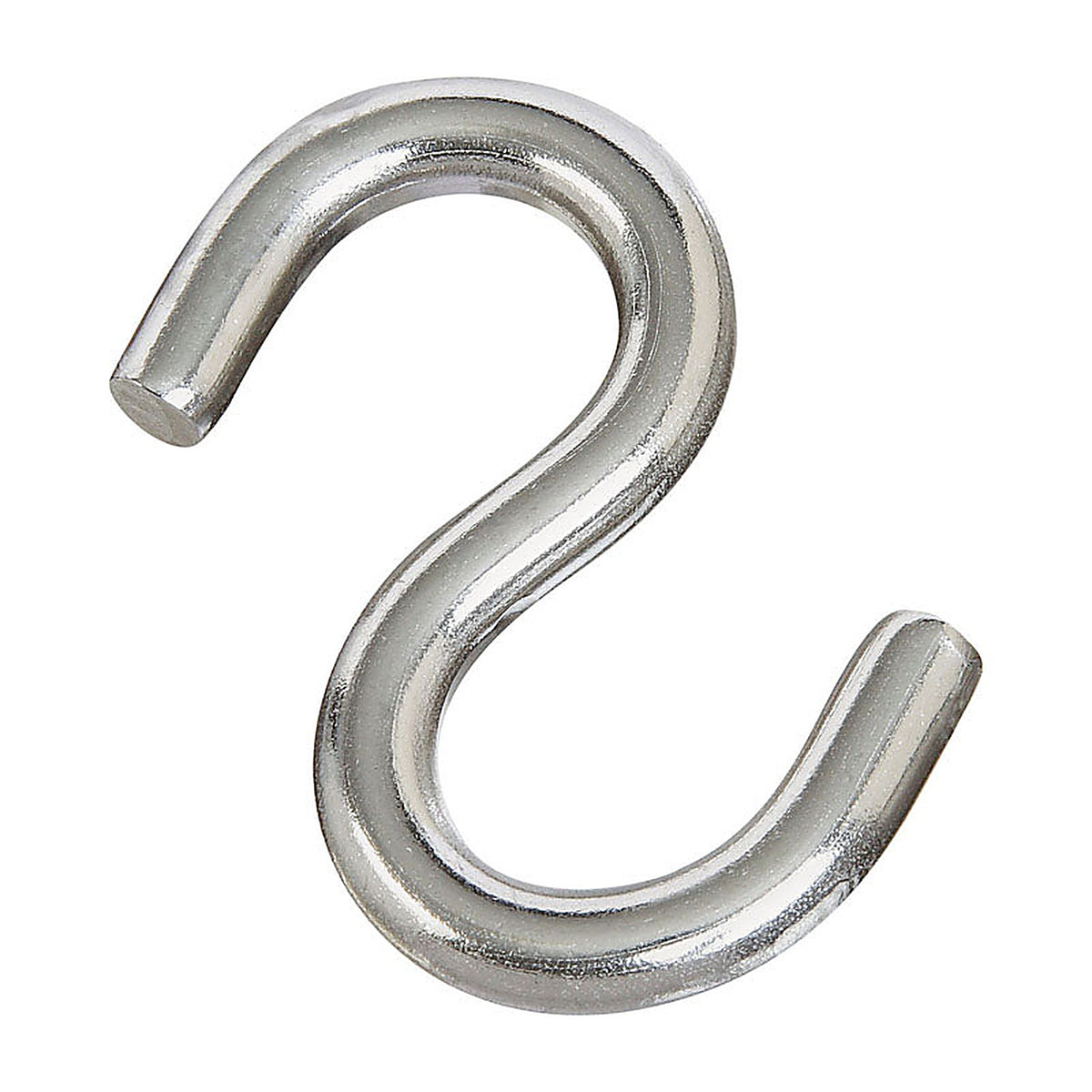 National Hardware N233-551 Silver Stainless Steel 2.5 in. L Open S-Hook 145 lb 1 pk