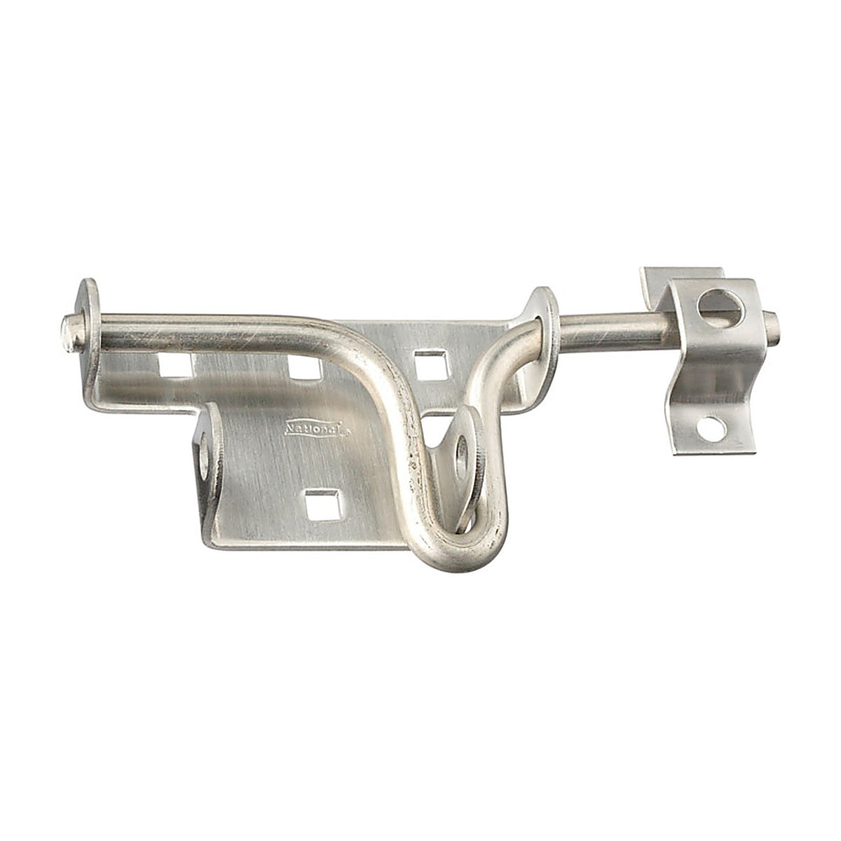National Hardware - N342-659 - 3 In. H X 3 In. W X 6 In. L Stainless Steel Sliding Bolt Door/Gate Latch