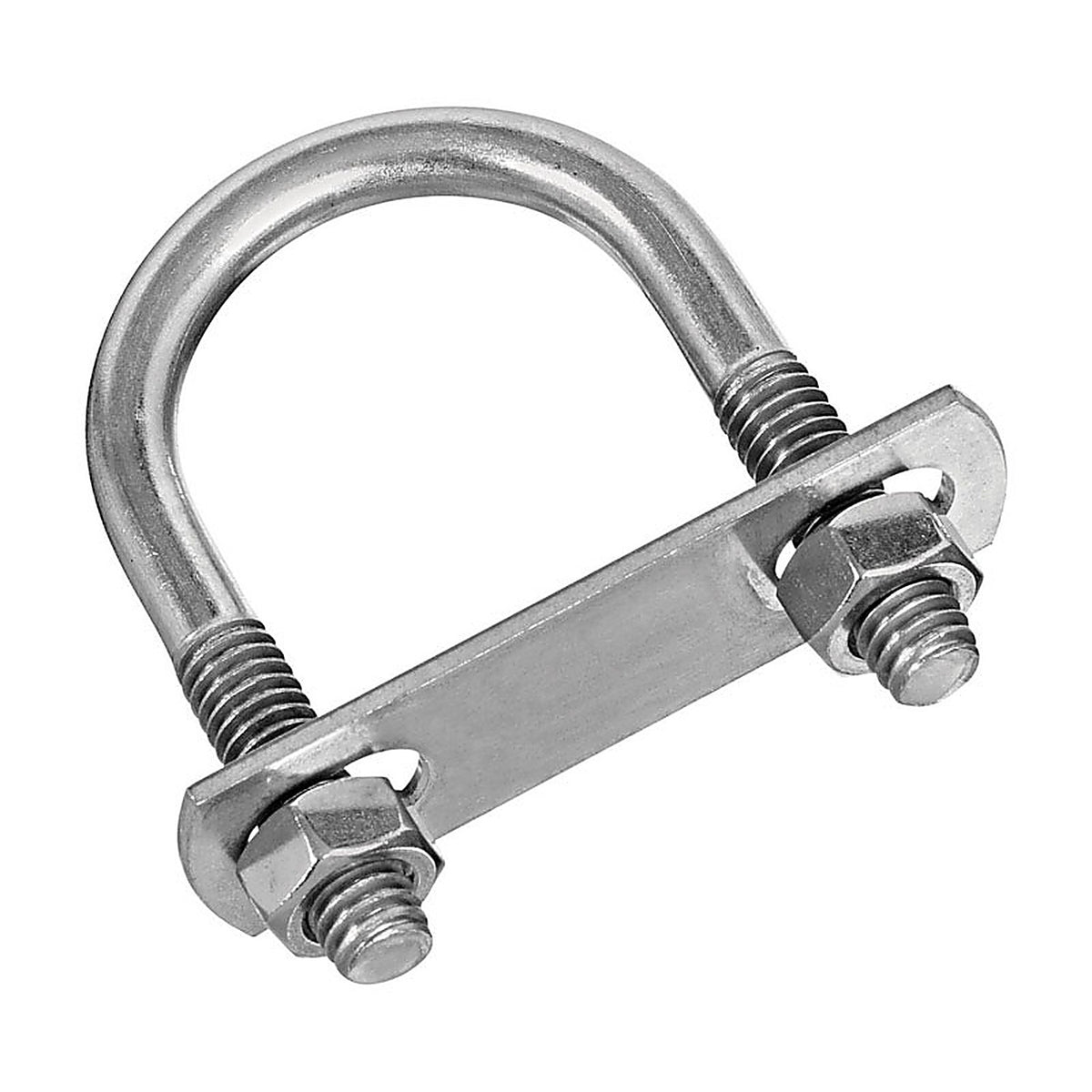 National Hardware N222-448 5/16 in. X 1-3/8 in. W X 2-1/2 in. L Coarse Zinc-Plated Stainless Steel U-Bolt