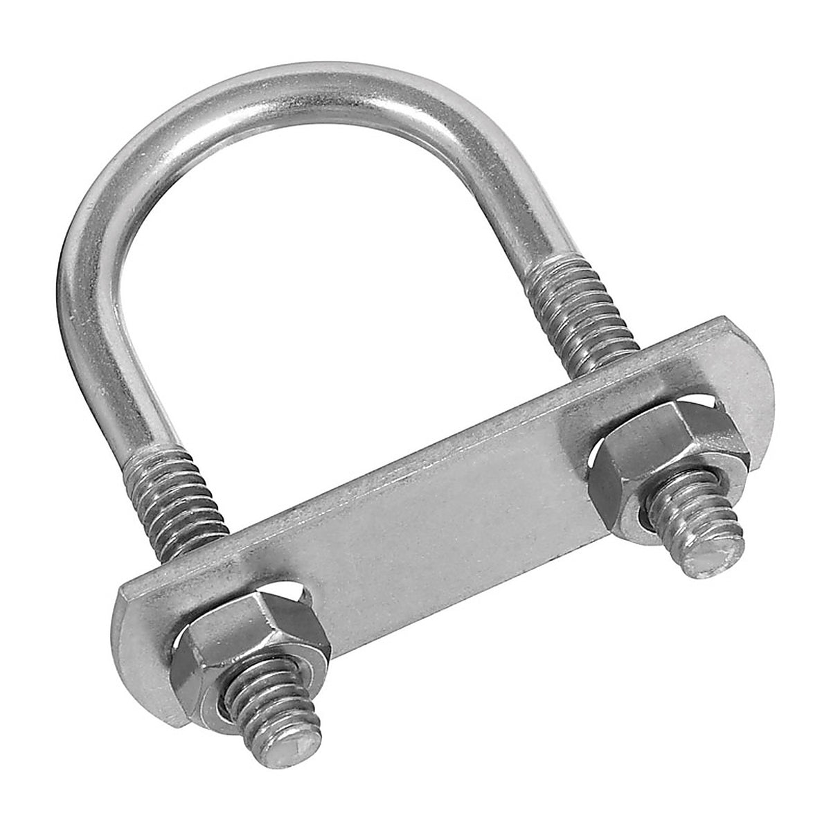 National Hardware N222-422 1/4 in. X 1-1/8 in. W X 2-1/4 in. L Coarse Zinc-Plated Stainless Steel U-Bolt